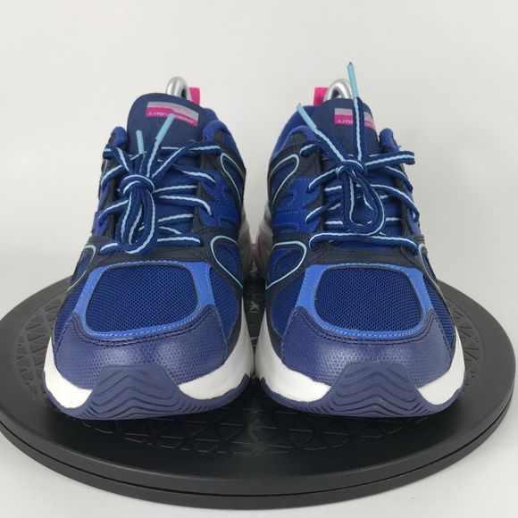 Skechers Energy Racer Blue Athletic Running Shoes 149371 Women's Size 9 - Picture 2 of 12